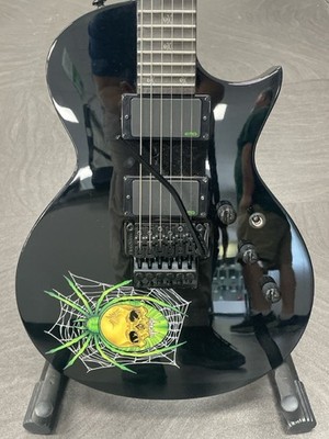 ESP LTD KH-3 Kirk Hammett Signature Guitar - Black w/ Spider - B-Sto (PD4057537)