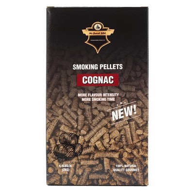 Mr. Barrel BBQ Smoking Pellets L Cognac 2 kg Räucherpellets