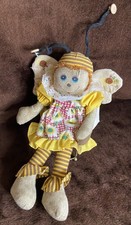 Vintage Girl Bumblebee Plush Sitting 12  