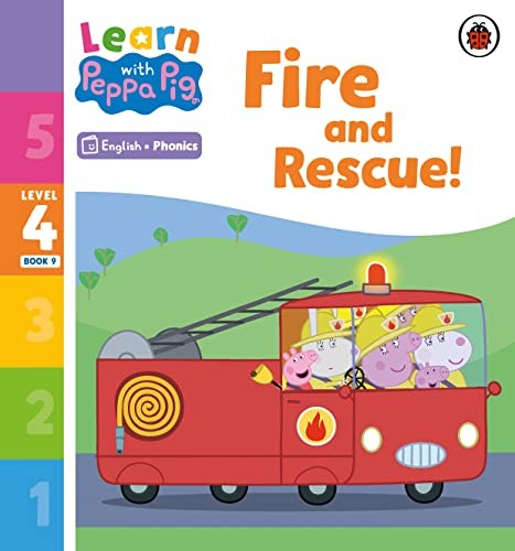 Learn With Peppa Phonics Level 4 Book 9 Fire And Rescue! (Phonics Reader) Peppa Pig - Image 7