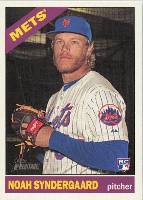 2015 Topps Heritage High Number #618 Noah Syndergaard New York Mets RC