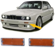 Blinker Blinkergläser Grau Smoke passend für BMW 3er E30 1989-1993