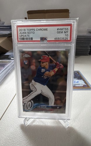 2018 Topps Chrome Update - Juan Soto #HMT55 (RC) New York Mets 