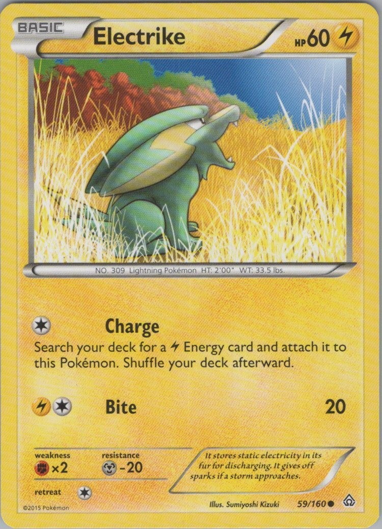 Electrike Common XY - Primal Clash 59/160 NM