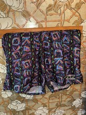 Gecko Hawaii All Over Print Swim Trunks Volley Shorts Neon Purple XXL NWOT