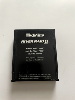 River Raid II 2  Atari 2600/7800 ActiVision Cartridge Only