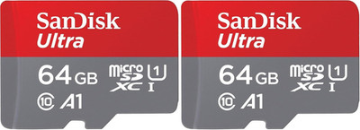 SanDisk Ultra Micro SD Karte + Adapter 64GB (für Android 64GB (2er Pack)