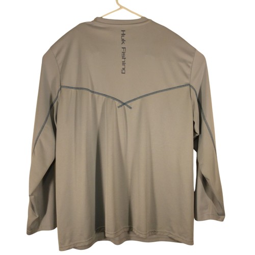 T-shirt De Pêche Huk Performance Fishing Bleu Ciel - Taille L - Neuf Avec étiquette