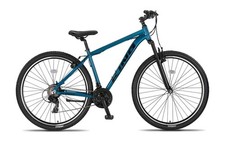 Bicicleta de montaña de aluminio de 21 velocidades con suspensión delantera KING