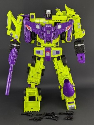 Transformers Unite Warriors Devastator complete READ Takara UW-04 Combiner Wars