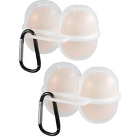 Eierbox 2 StüCk Kunststoff EierbehäLter Camping Reisen Outdoor KüHlschrank