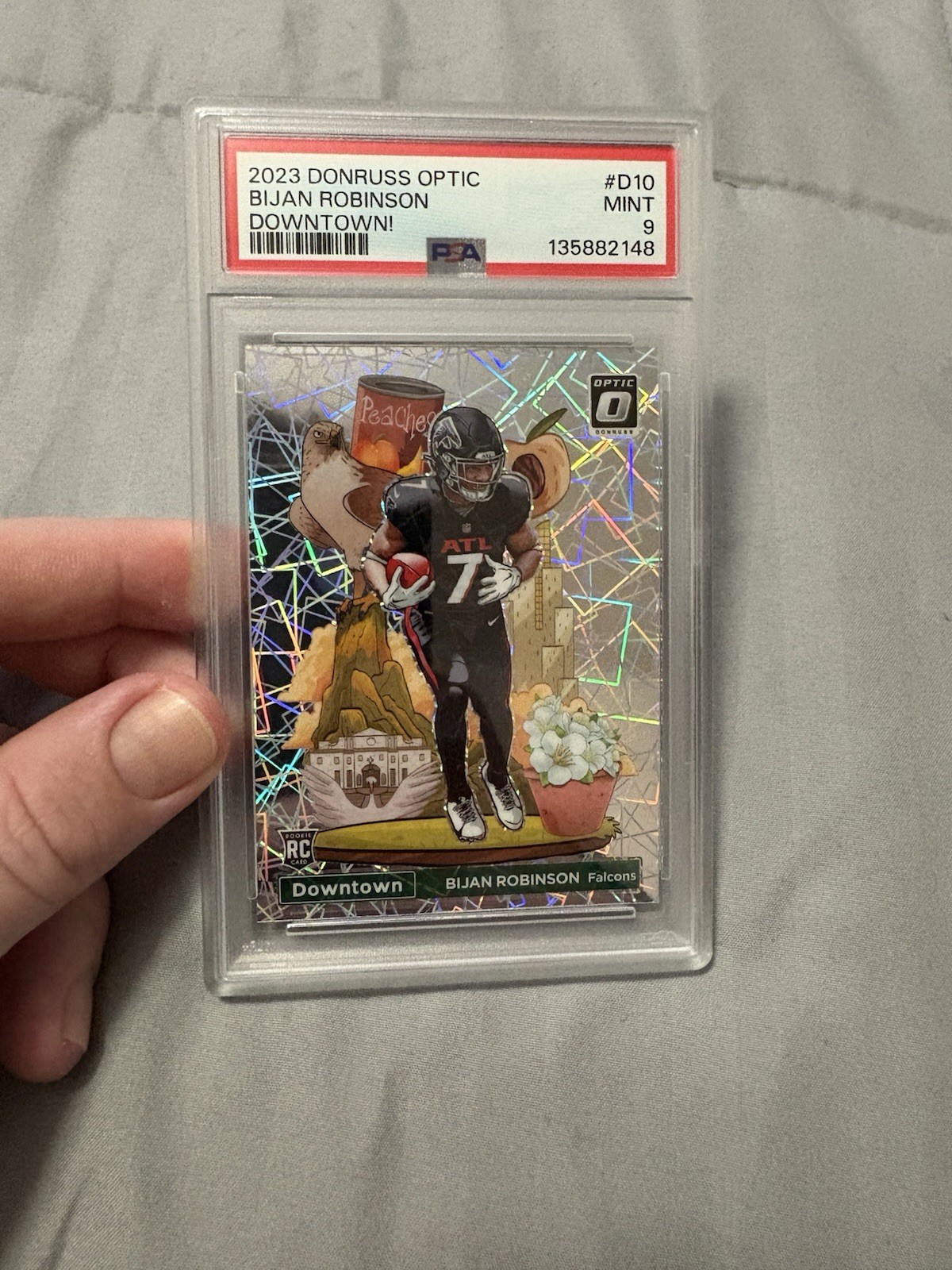 2023 Panini Donruss Optic - Downtown Bijan Robinson #D-10 (RC)