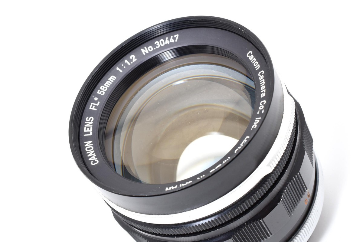 CANON LENS FL 58mm f/1.2 MF Lens 8188 | eBay
