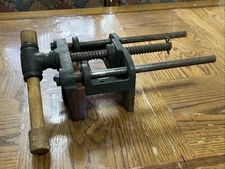 MORGAN Vise Co Chicago 300A Woodworking Under Bench Mount Clamp Made USA