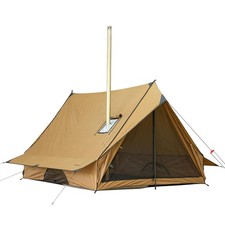POMOLY Camping Hot Tent Cabin Tent Chalet 70 Series Portable Wall Tents with