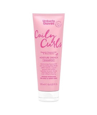 Umberto Giannini COILY CURLS Moisture Drench Shampoo 250ml