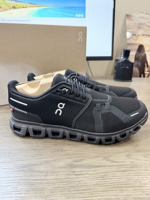 On Running Cloud 6 Black Men's Size 8.5/ Womens 10 NWB 100% Authentic  