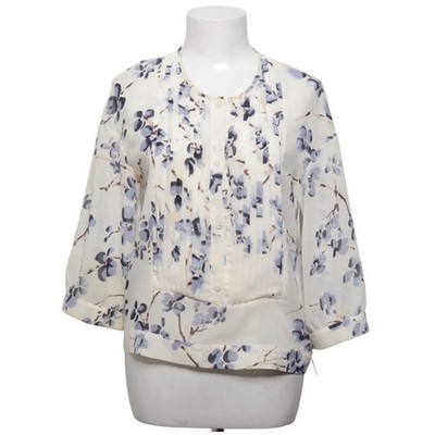 Baum Und Pferdgarten, Bluse, Größe: 34, Weiß/Blau/Mehrfarbig #c0z