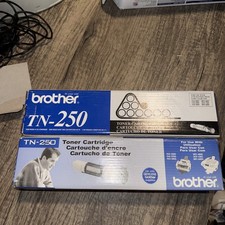 Genuine Brother TN250 Black Toner Cartridge, OEM