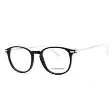 NEW CUTLER AND GROSS CG1303 001 SILVER/BLACK/METALIC/GUNMETAL 49MM EYEGLASSES