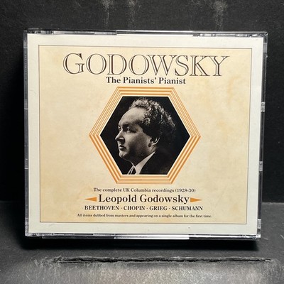 GODOWSKY   THE PIANISTS  PIANIST (1988) Classical 2CD Beethoven Grieg Schumann