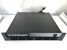 Crown 460 CSL 2-CHANNEL Commercial Power Amplifier Rack Mount TESTED SEE VIDEO