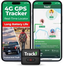 Tracki GPS Tracker for Vehicles   Real-Time 4G LTE Assets  Car