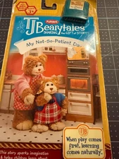 Vintage Playskool TJ Bearytales Book And Cartridge My Not So Patient Day