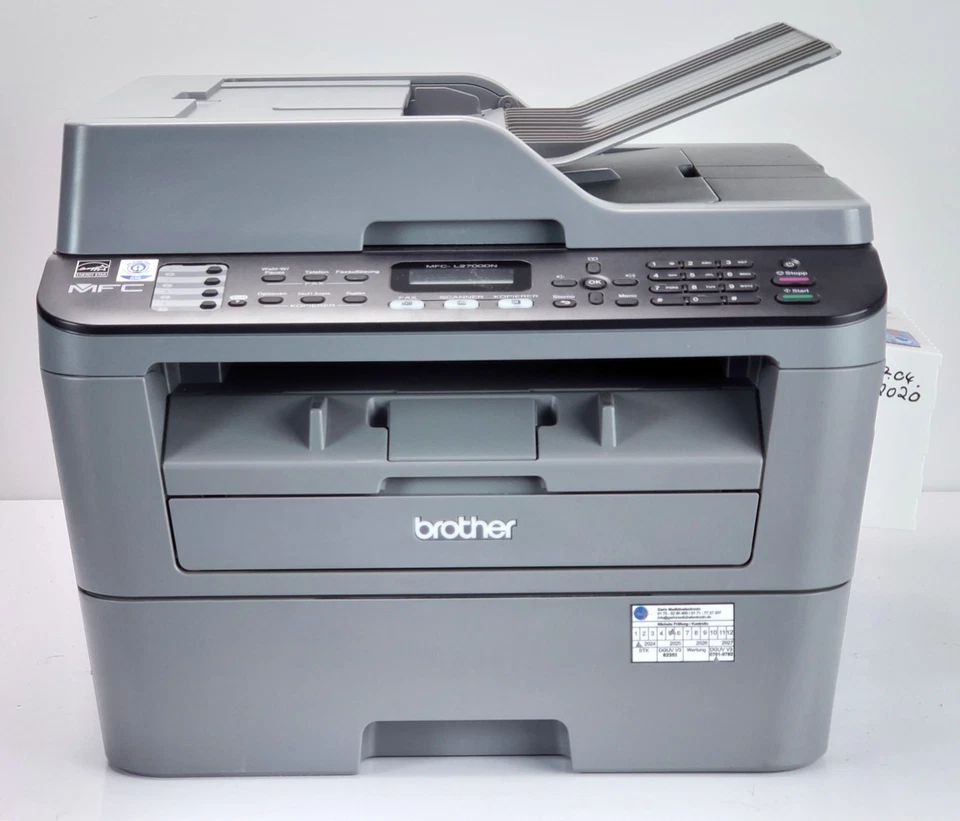 Brother MFC-L2700DN S/W Monolaser Multifunktionsdrucker Scanner Fax als Defekt - Bild 3 von 4
