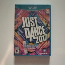 Just Dance 2017 Nintendo Wii U Family Fun Video Game, Case + Manual Included