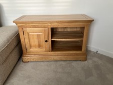 Oak Furniture Land Solid Oak TV Stand Media Unit Cabinet