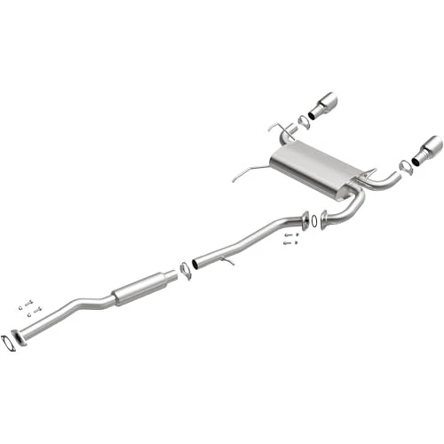 Kit de escape aluminizado BRExhaust 106-0284 03-08 Infiniti FX35 3,5 L Foto 3 de 3