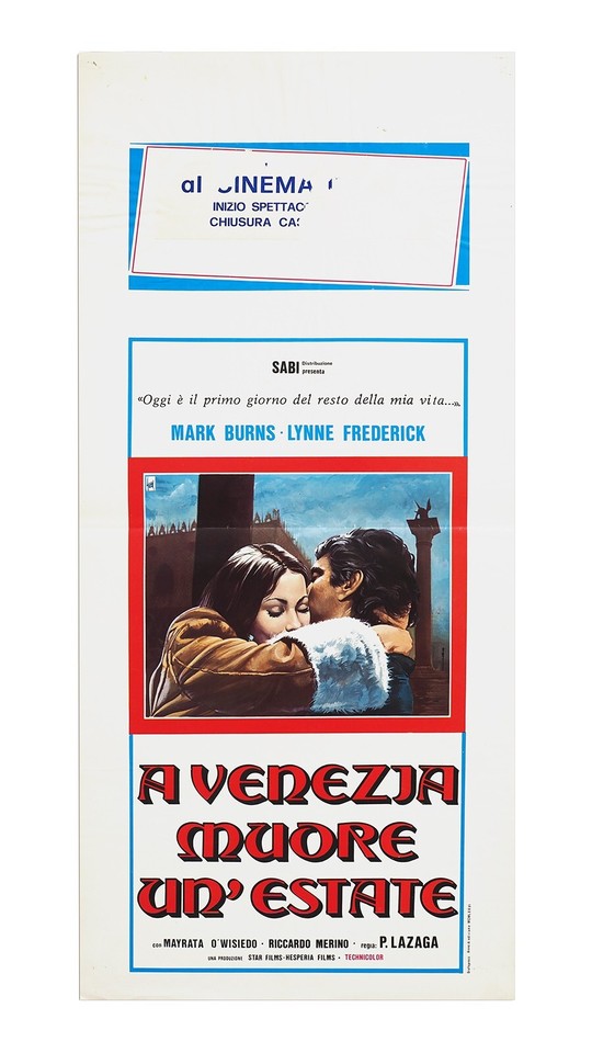 Locandina di A Venezia muore un'estate (1975)