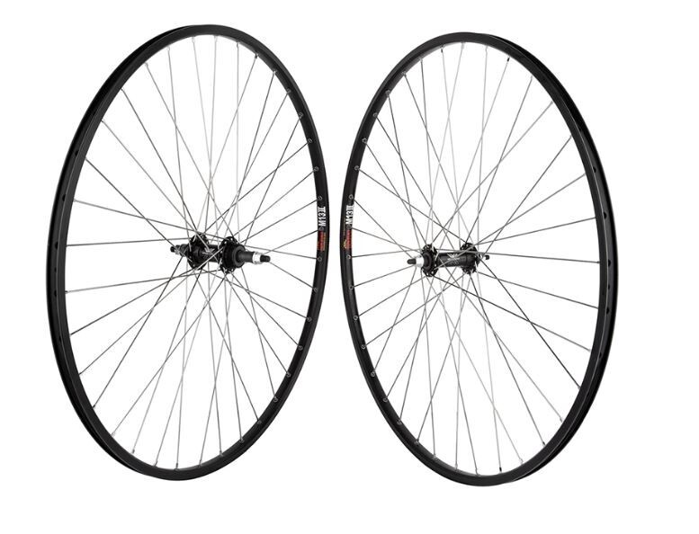 27" Alloy Double Wall Road Bicycle Wheel Set 5/6/7 Speed Free Wheel Rear Hub