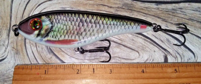 #D SHAD TAICHOU Jerk bait VIB lure for pike 105mm 32g LURE Muskie Pike Textured!