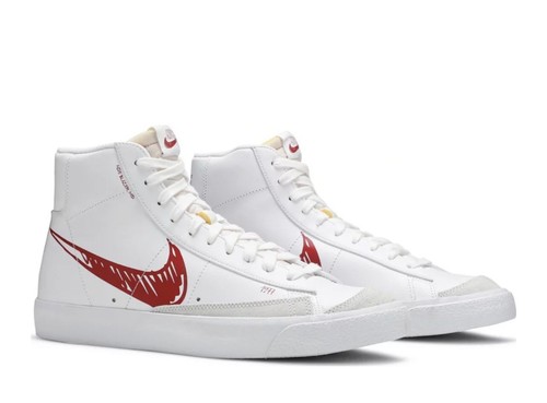 Size UK 10.5 - Nike Blazer Mid 77 Vintage Brushstroke Swoosh - BNIB | eBay