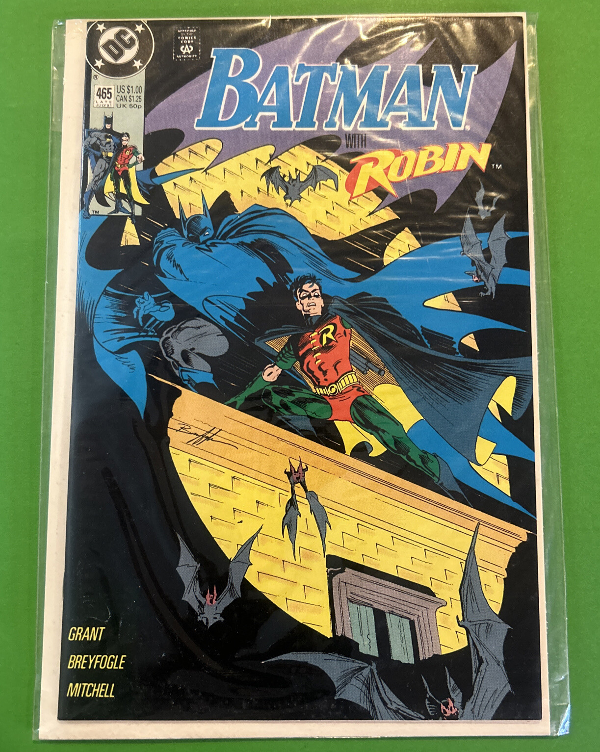 Batman With Robin #465 1991 DC Comics | eBay