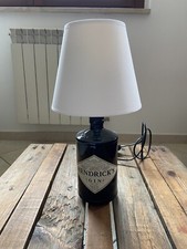 Lampada da Interno Base Bottiglia Gin Henrick’s Artigianale