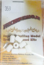 Precision Scale O #359 Insulators, Plastic, for O Scale Pantographs (Plastic)