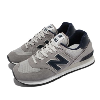 New Balance 574 NB Grey Blue White Men Casual Lifestyle Shoes ML574BE2-D |  eBay