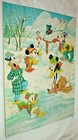 DONALD, GOOFY,  PLUTO SNOW SCENE WOOD 35 Pc PUZZLE 1983 WALT DISNEY  4296-8 — photo 2