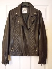 Rjr John Rocha Faux Leather Woman Jacket Size 12