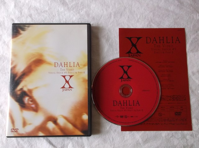 X Japan Dahlia The Video Dvd Visual Shock No 5 Authentic Official Japanese For Sale Online