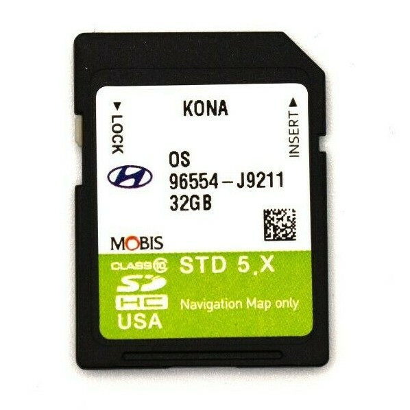 New OEM Hyundai Kona 2019 SD Navigation Map Card 96554J9211 eBay