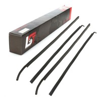 4X Fensterschacht Leiste Fenstergummi Hinten Links Rechts FüR VW Jetta I 78-84