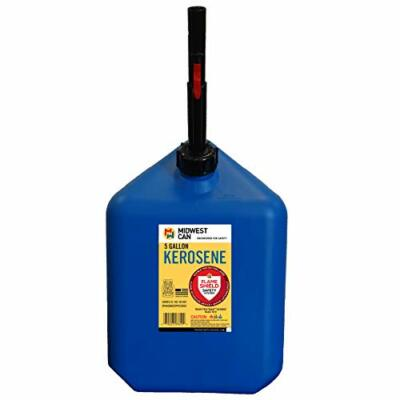 #ad Quick Flow Spout Midwest Can 7610 Auto Shut Off Kerosene Can 5 Gallon $28.26