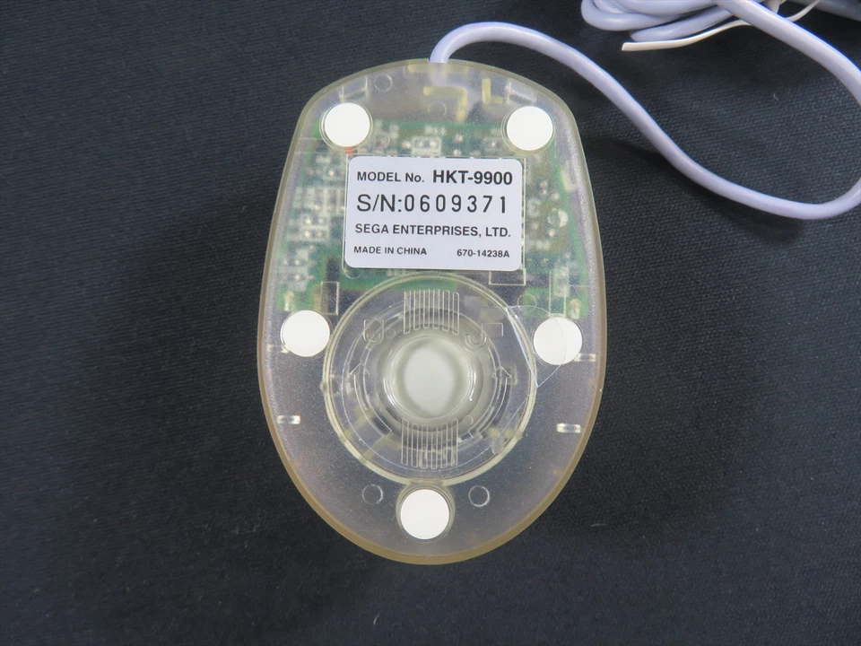 dreamcast DC mouse sega controller pad Japan jp hkt-9900 official boxed manual - Image 3 of 4
