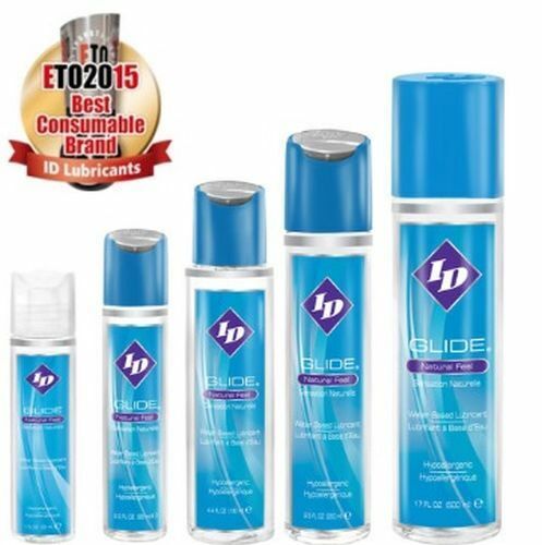 ID GLIDE LUBRICANT WATER BASED NATURAL FEEL HYPOALLERGENIC PERSONAL SEX LUBE  - 第 1/6 張圖片