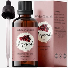 Organic Grapeseed Oil, Moisturizing For Skin, Hair & Face, Aromatherapy Massage 
