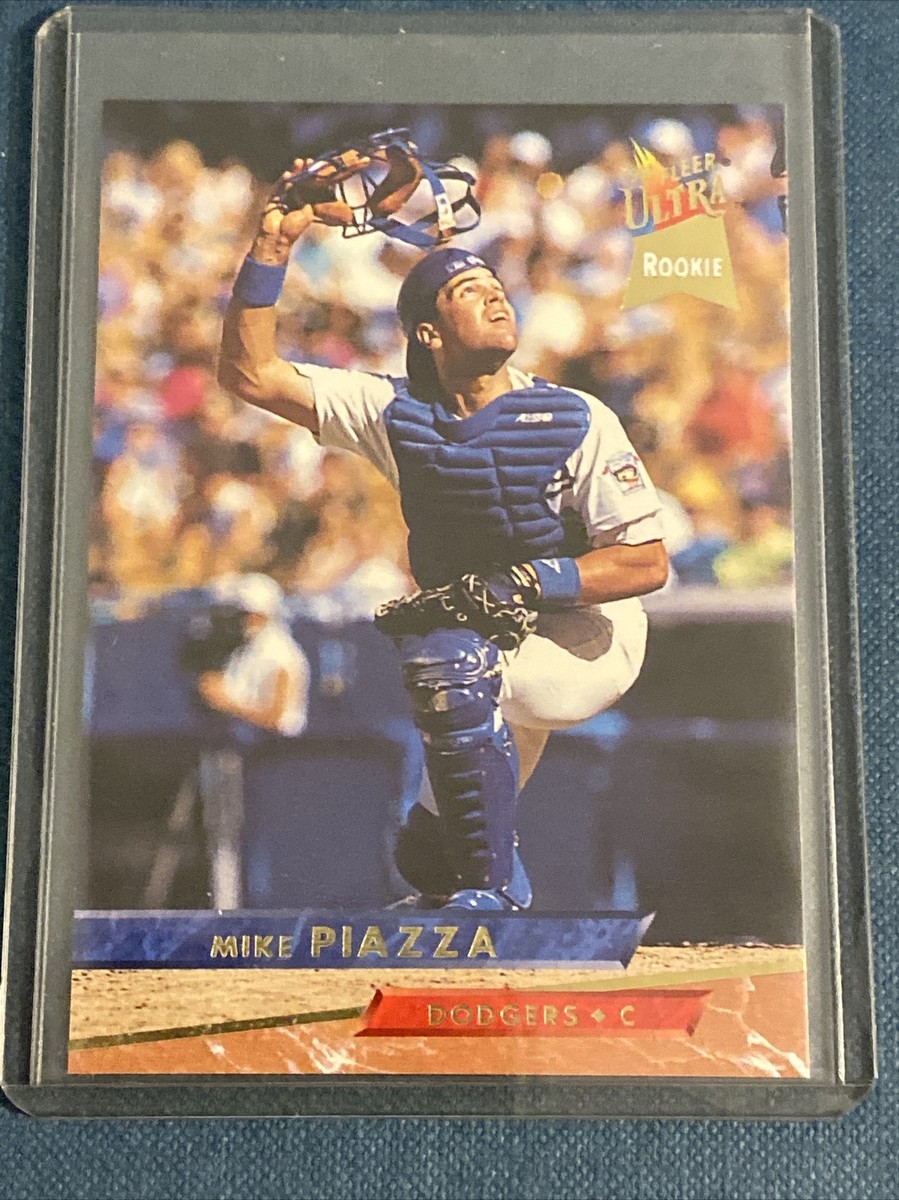 1993 93 Fleer Ultra Mike Piazza Rookie RC #60, Los Angeles Dodgers